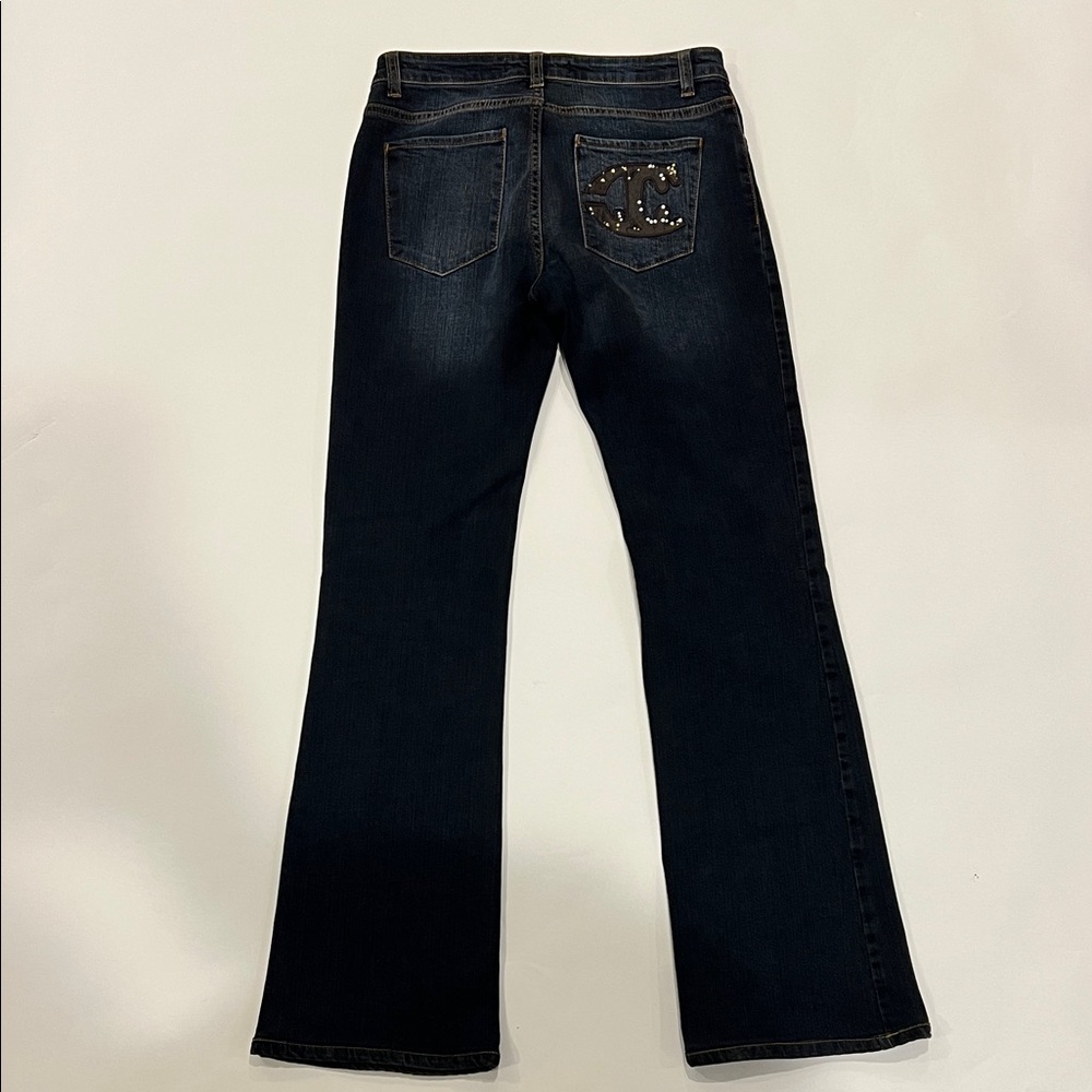 Just Cavalli Dark Blue Flare Jeans size 30 44
